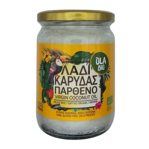 Όλα Bio Βιολογικό Παρθένο Λάδι Καρύδας Ψυχρής Έκθλιψης Raw 500gr